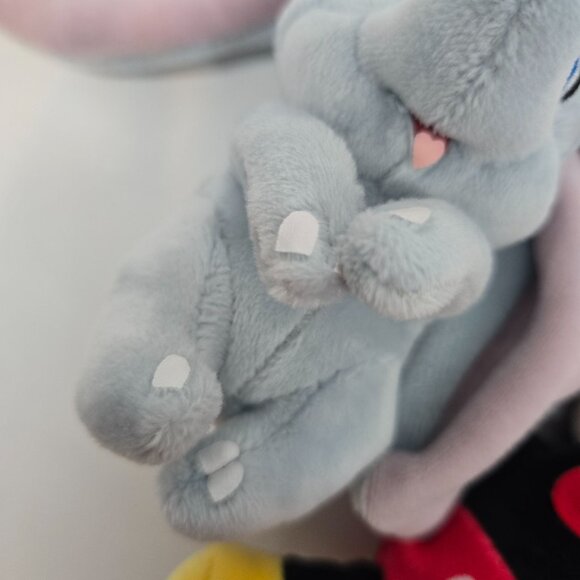 Ty Disney Mickey Mouse and Dumbo Plush Key Clips Keychains Lot of 2 NEW - Picture 4 of 12